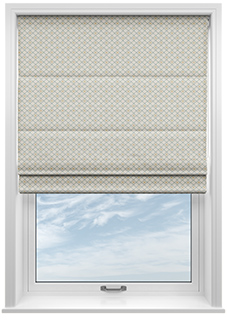 Rae Trellis, Greenery - Roman Blind
